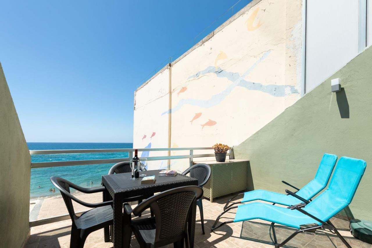 Front Line With Nice Terrace By Canariasgetaway 大加那利岛拉斯帕尔马斯 外观 照片